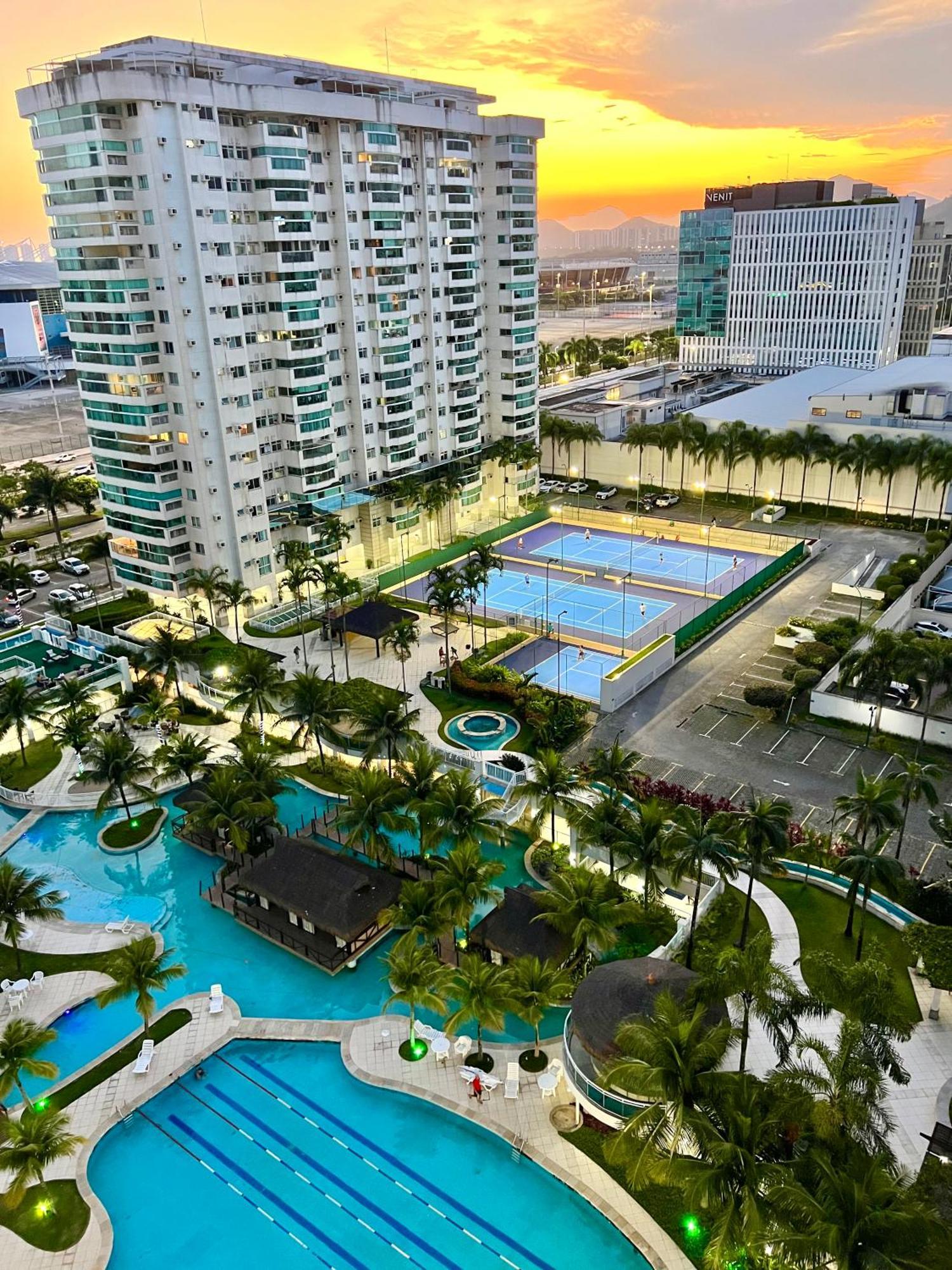 Barra Da Tijuca Depto Decorado En Exclusivo Resort Рио-де-Жанейро Экстерьер фото